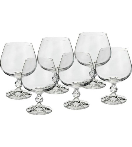 Бокалы для бренди Bohemia Клаудия 6шт.