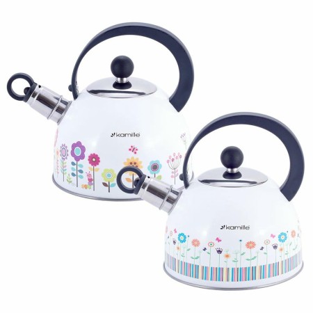 Чайник со свистком Kamille 1,8л нейлоновая ручка КМ-1079