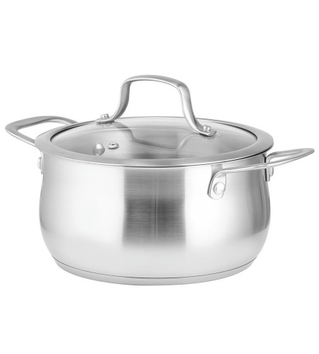 Кастрюля Lara Provans LR02-354 5,4л 24х12см индукционное дно, крышка