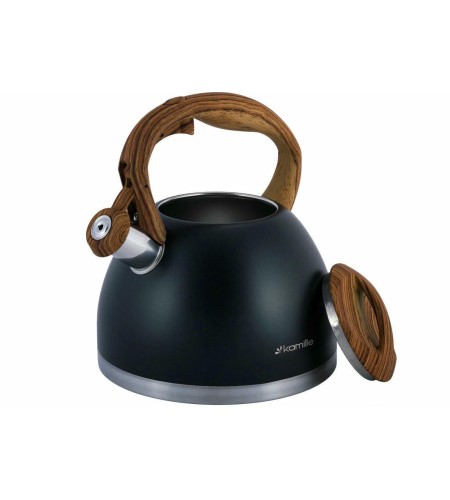 Чайник 2,7л Kamille со свистком 1087