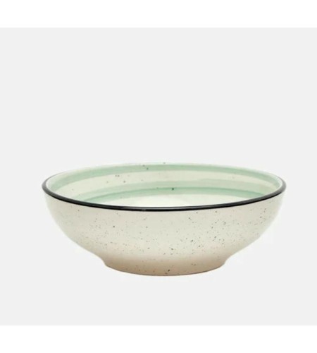 Тарелка глубокая ELRINGTON Аэрограф Фисташковый бриз 18см 139-27081