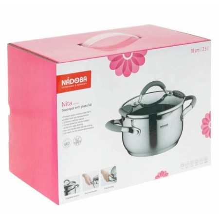 Кастрюля Nadoba Nita d18см 2,5л 726913
