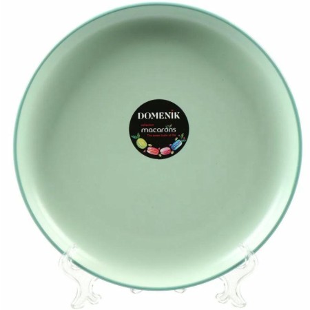 Тарелка обеденная Domenik Macarons 24см мятный DM7000