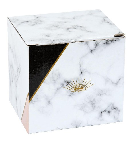 Кружка Nouvelle Home Beautiful 400мл розовая с крышкой и ложкой 1060066-3