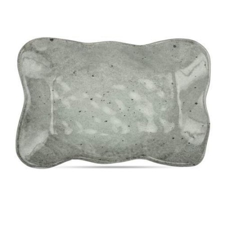 Блюдо овальное Domenik Stone 26см серый DMD046