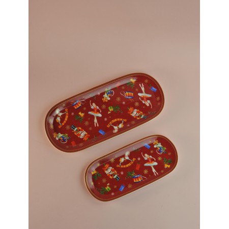 Пара чайная Щелкунчик и мышиный король 440мл красный YQ25001