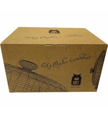 Миска Metrot Ретро 1,1л пластиковая крышка 350019