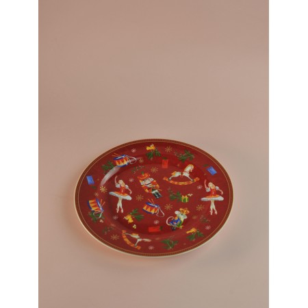 Тарелка обеденная Коралл Щелкунчик и мышиный король 24см P016-A07055