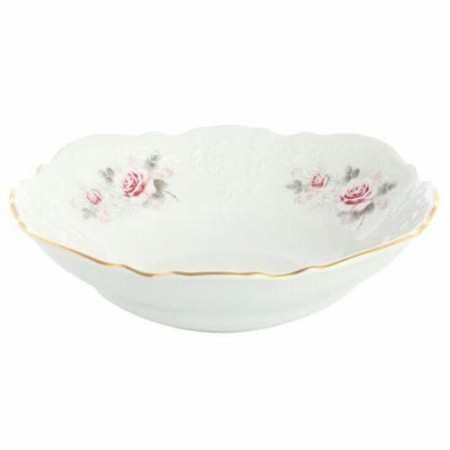 Салатник Роза серая 19см