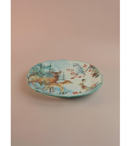 Тарелка обеденная Lefard Лесная сказка 26,5cм 409-167