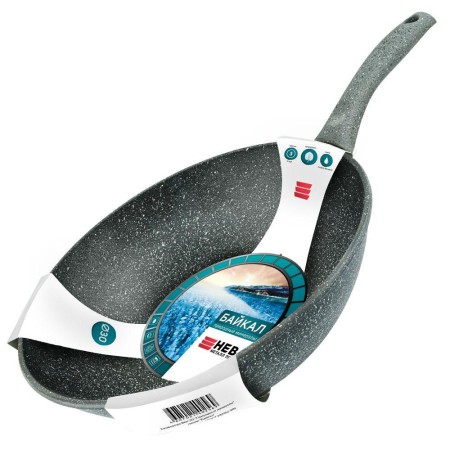 Сковорода-вок НМП Природные материалы Байкал 30см 253130W