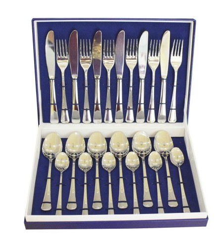 Набор столовый Мондиал М9 24 предмета в декоративной коробке 18168