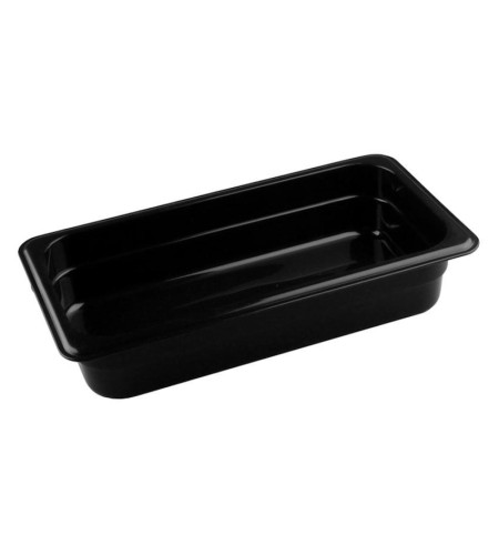 Гастроемкость полипропилен 1/3х2'' 65мм 325х176 черная 597