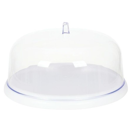 Тортница на ножке iDEA белая М1119