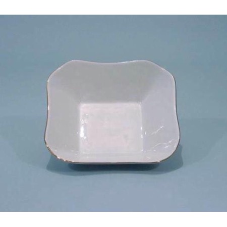 Салатник 250мл заводной край золотом