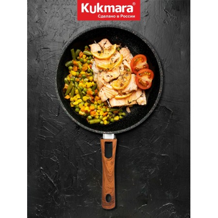 Сковорода Kukmara Granit ultra red d280мм