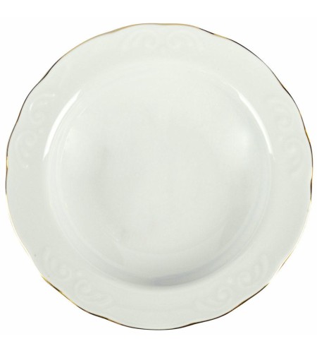 Тарелка глубокая Надежда Без деколи 220мм ф.548