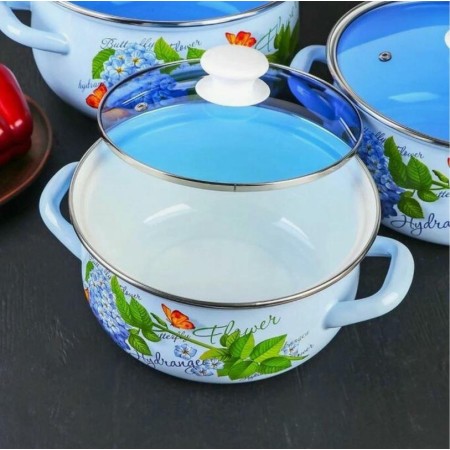 Набор Гортензия Экстра голубой 3шт.