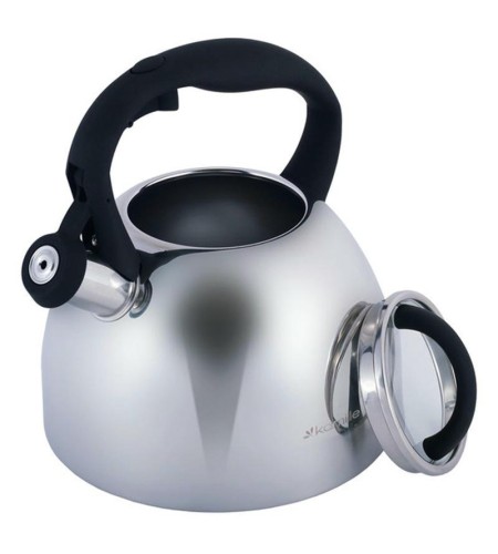 Чайник 2,7л Kamille со свистком 1089