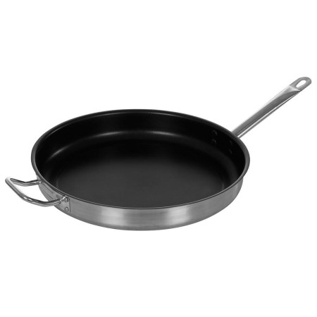 Сковорода Luxstahl d400/50мм нержавеющая сталь, антипригарное покрытие, тройное дно