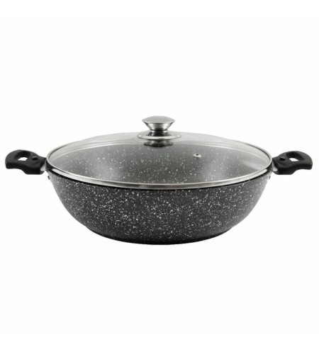 Сотейник Kukmara Темный Мрамор 300х85мм смт308а