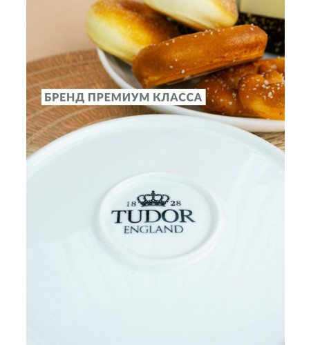 Тарелка десертная Tudor England Royal Circle 21см TU2035-1