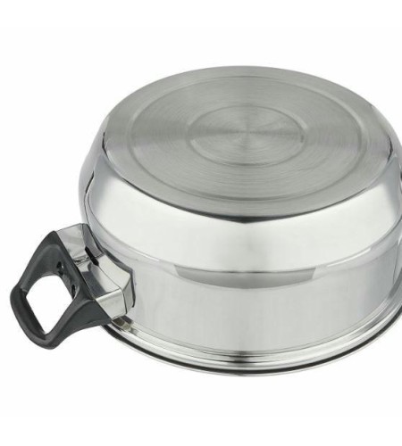 Кастрюля Mallony 3,9л с крышкой BAK-04