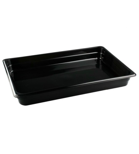 Гастроемкость полипропилен 1/1х2,5'' 530х325х65мм черная