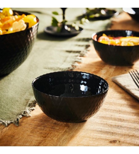 Салатник Pampille noir d13см Q4621