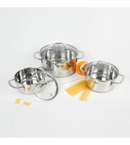 Набор кастрюль Брилон 3шт.