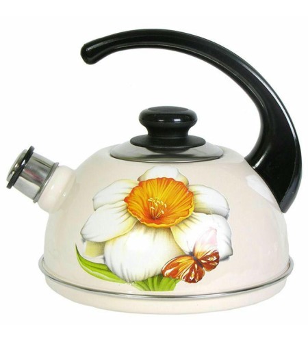 Чайник с консольной ручкой слоновая кость 2,5л