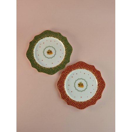 Тарелка новогодняя Magic time 21см 49898