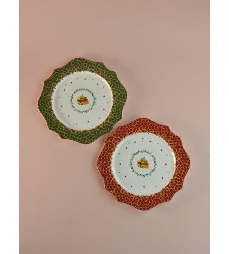 Тарелка новогодняя Magic time 21см 49898