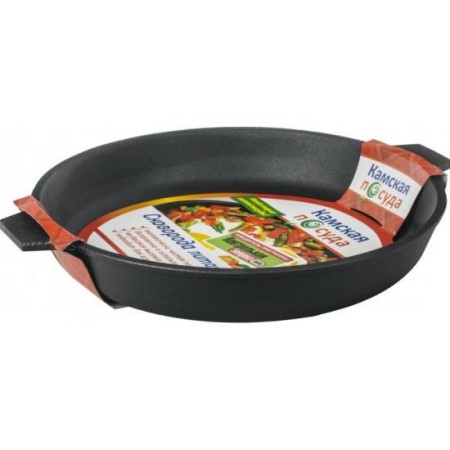 Сковорода чугунная Камская посуда 280х80см у8080