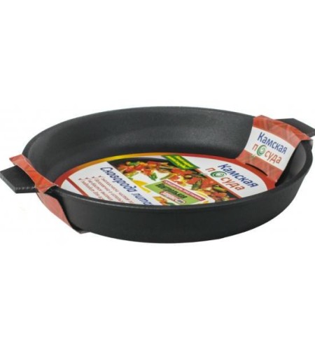 Сковорода чугунная Камская посуда 280х80см у8080