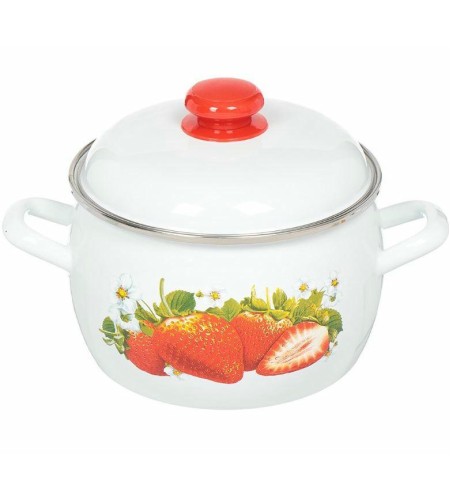 Кастрюля с рисунком полусферическая 3,5л