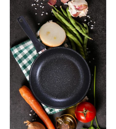 Сковорода Kukmara Marble Induction d260мм темный мрамор