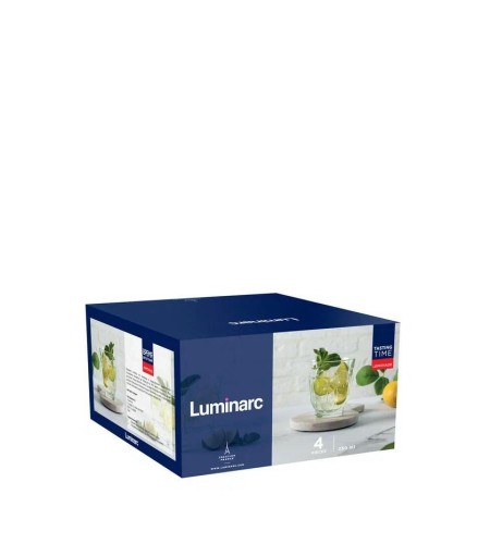 Набор стаканов для лимонада Luminarc Время дегустаций 250мл 4шт O0381