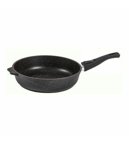 Сковорода Мечта Гранит black d28см АП съемная ручка 028802