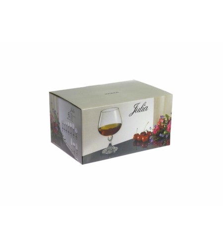 Набор бокалов для бренди Джулия 400мл 6 предметов