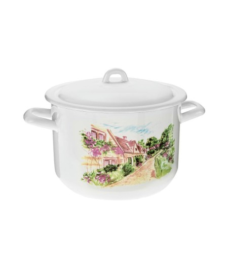 Кастрюля эмалированная Hitt Деревня 2,9л С-16111/4ДЭ