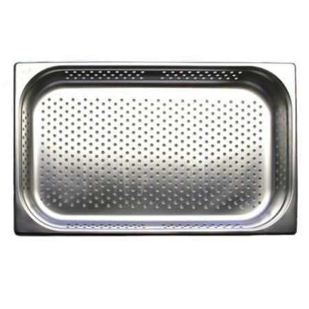 Гастроемкость перфорированная Luxstahl GN 1/1 530х325х65х0,8мм 9л