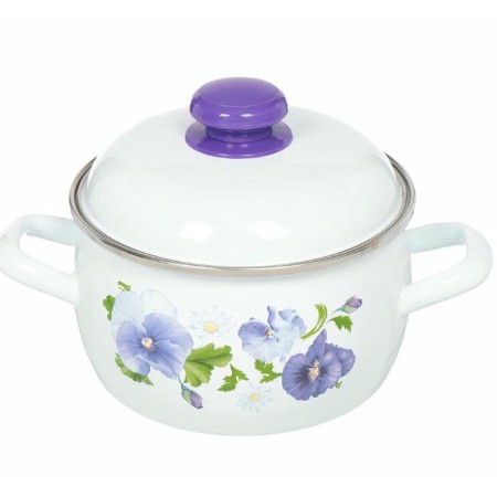 Кастрюля с рисунком полусферическая 2л