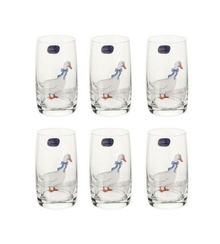 Набор стаканов для воды Bohemia Идеал 250мл 6шт.