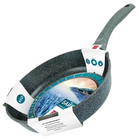 Сковорода НМП Природные материалы Байкал 24см бакелитовая ручка 2524