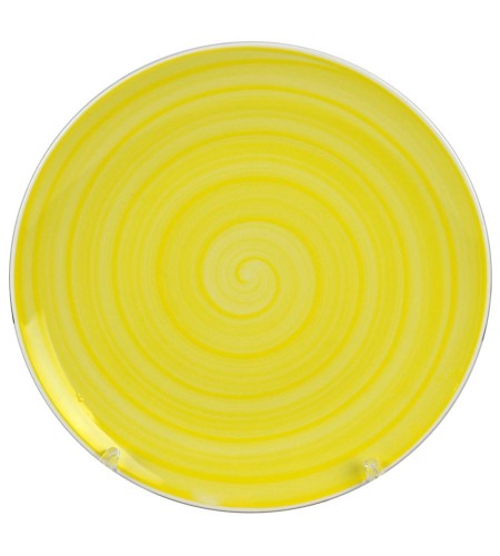 Тарелка мелкая Универсал Infinity 200мм ф.707 рис.2389 желтая