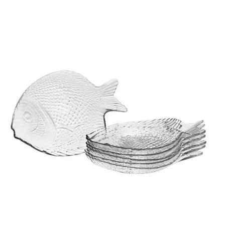 Набор блюд для рыбы Pasabahce Марин 6 предметов 10257B