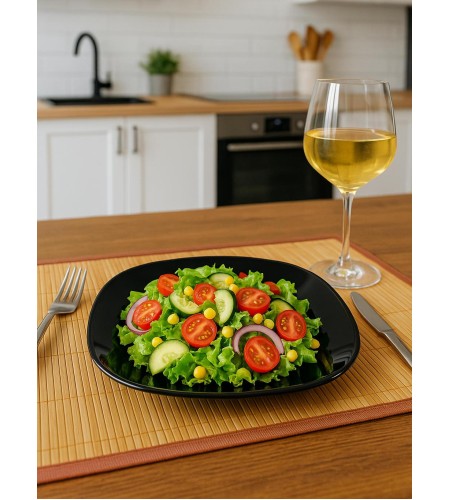 Тарелка десертная Luminarc Carine 19см черная