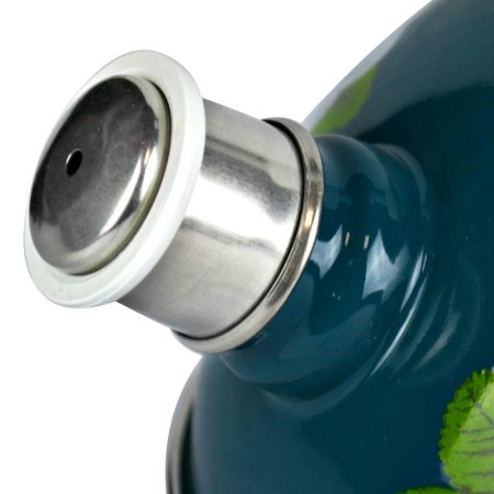 Чайник Рубин 3,5л бирюзовый белая ручка