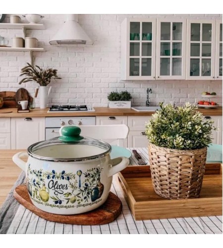 Набор кастрюль Олива Эксклюзив 3шт.